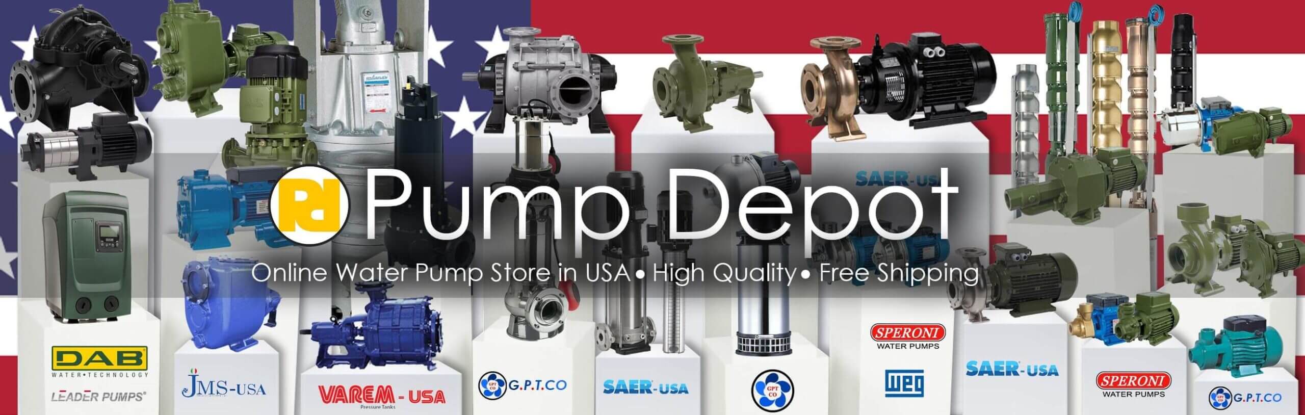 PUMPDEPOT water pumps supplier online store for water pumps 2021