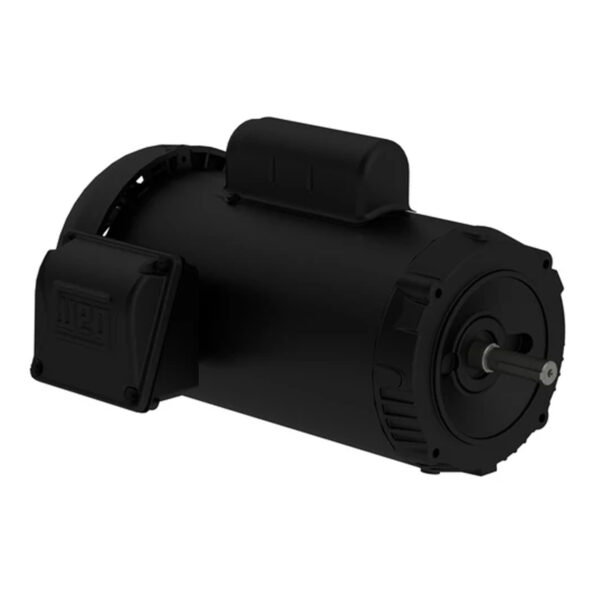 WEG Rolled Steel 1HP, 115/208-230V - 1Ph, 1800RPM, IC411 - TEFC - Footless, Model 00118ES1B56CFL-S