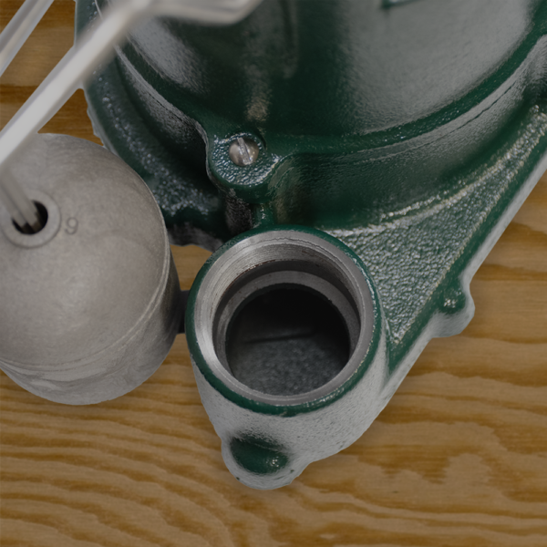 ZOELLER Automatic Sump Pump 1/2 HP, 80gpm @ 5 Ft. of Head,115V, 1Phase, Model M95 with 15ft. Cord - Image 4