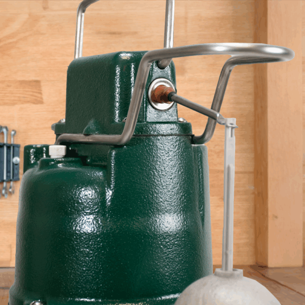 ZOELLER Automatic Sump Pump 1/2 HP, 80gpm @ 5 Ft. of Head,115V, 1Phase, Model M95 with 15ft. Cord - Image 7