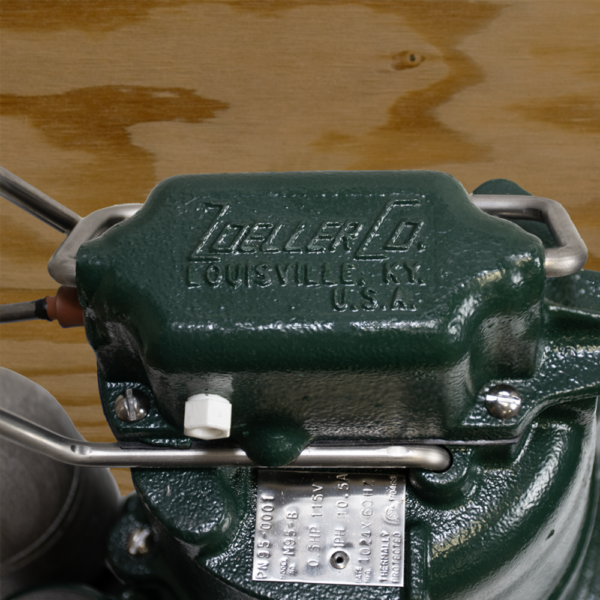 ZOELLER Automatic Sump Pump 1/2 HP, 110gpm @ 5 Ft. of Head,115V, 1Phase, Model M266 with 15ft. Cord - Image 2
