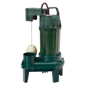 ZOELLER Automatic Sump Pump 1/2 HP, 82gpm @ 5 Ft. of Head,115V, 1Phase, Model M212 with 10ft. Cord