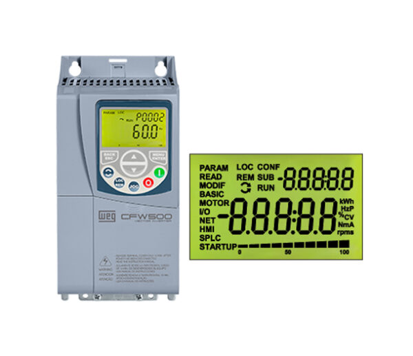 WEG DRIVE, 200-240V, 3Ph, IP66 Model CFW500A16P0T2DB66G2 - Image 2