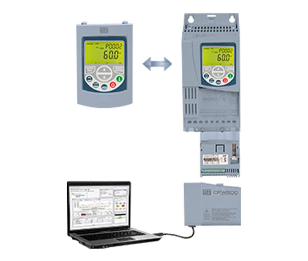 WEG DRIVE, 200-240V, 1/3Ph, IP20 Model CFW500A04P3B2NB20G2 - Image 3